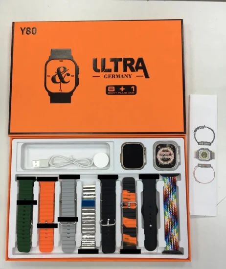 RELOJ SMARTWATCH GERMANY-8 CORREAS EXTRAS